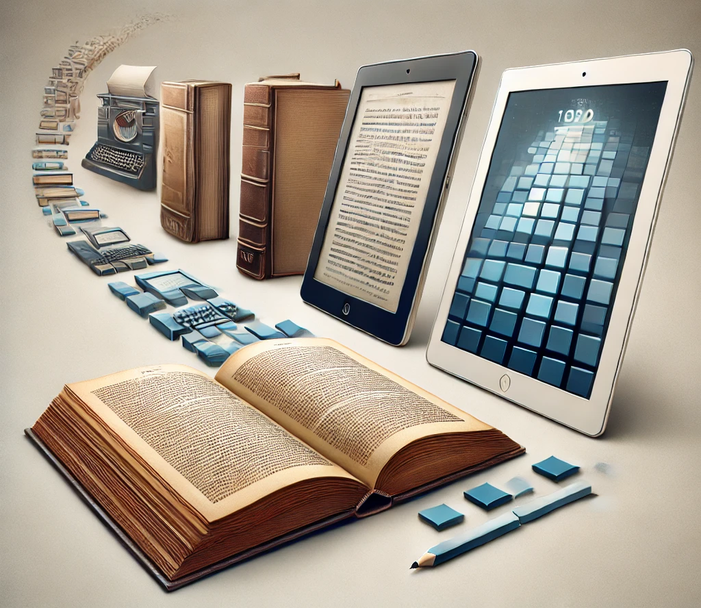 From Print to Pixels: The 100-Year Evolution of Books