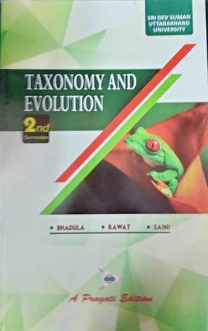 TAXONOMY AND EVOLUTION - IIND ( DEV SUMAN )