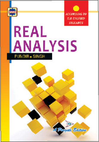 REAL ANALYSIS - U. P. UNIFIED